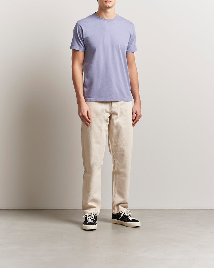 Homme | T-shirts | Colorful Standard | Classic Organic T-Shirt Purple Jade