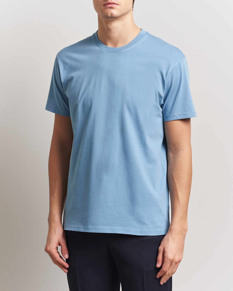 Homme | T-shirts | Colorful Standard | Classic Organic T-Shirt Seaside Blue