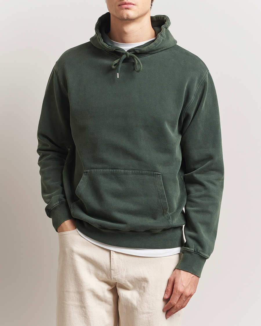 Homme | Pulls Et Tricots | Colorful Standard | Classic Organic Hood Midnight Forest