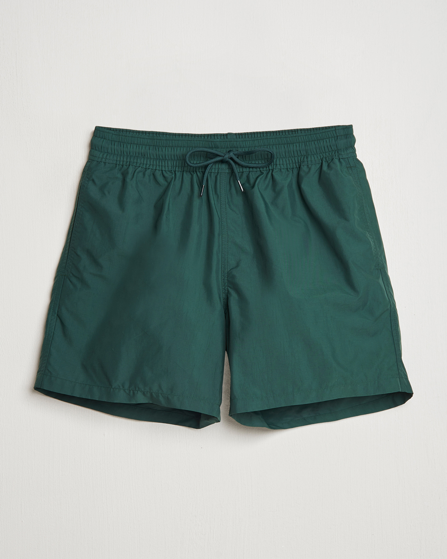 Homme | Maillots De Bain | Colorful Standard | Classic Organic Swim Shorts Emerald Green