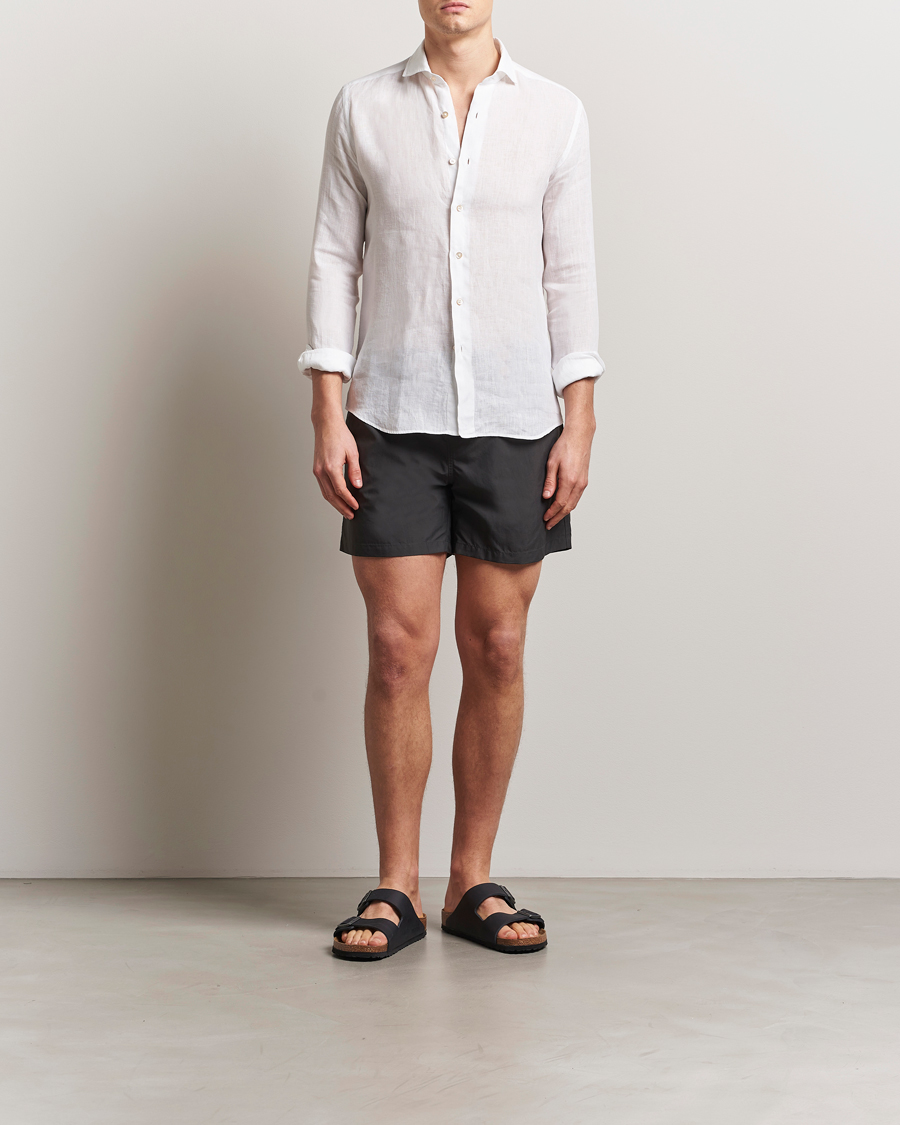 Homme | Maillots De Bain | Colorful Standard | Classic Organic Swim Shorts Lava Grey
