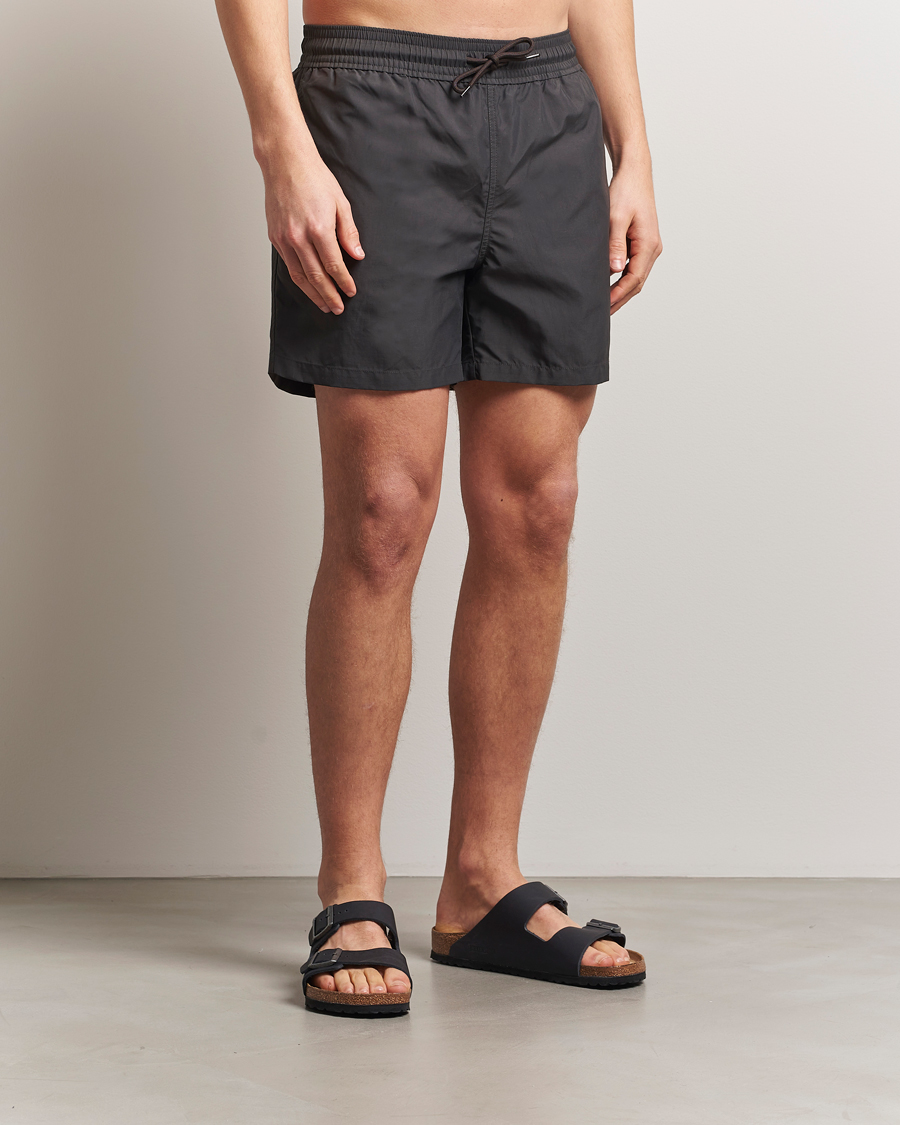 Homme | Maillots De Bain | Colorful Standard | Classic Organic Swim Shorts Lava Grey