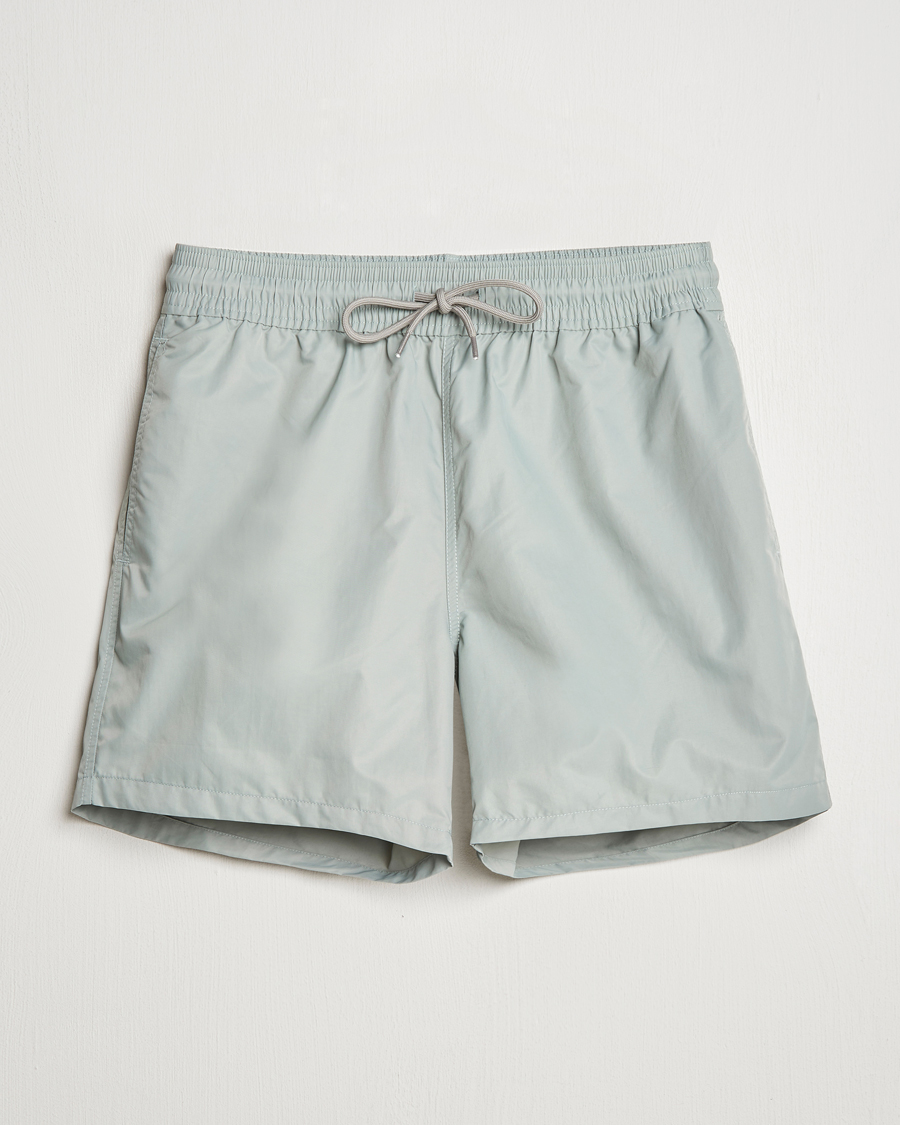 Homme | Maillots De Bain | Colorful Standard | Classic Organic Swim Shorts Steel Blue