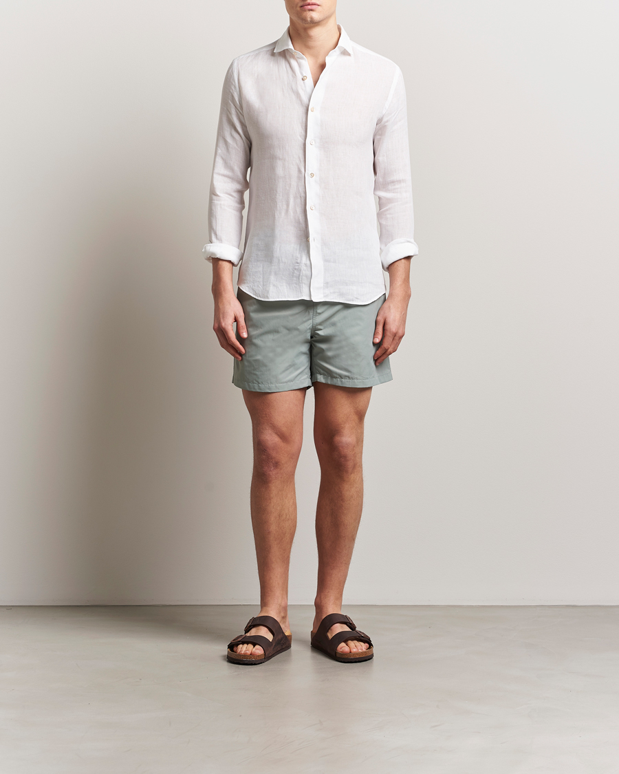 Homme | Maillots De Bain | Colorful Standard | Classic Organic Swim Shorts Steel Blue