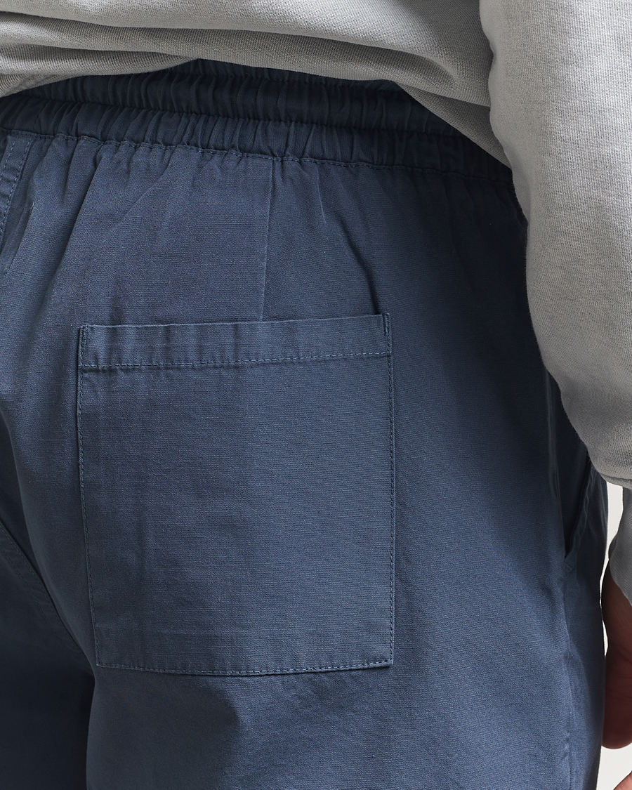 Homme | Shorts | Colorful Standard | Classic Organic Twill Drawstring Shorts Petrol Blue