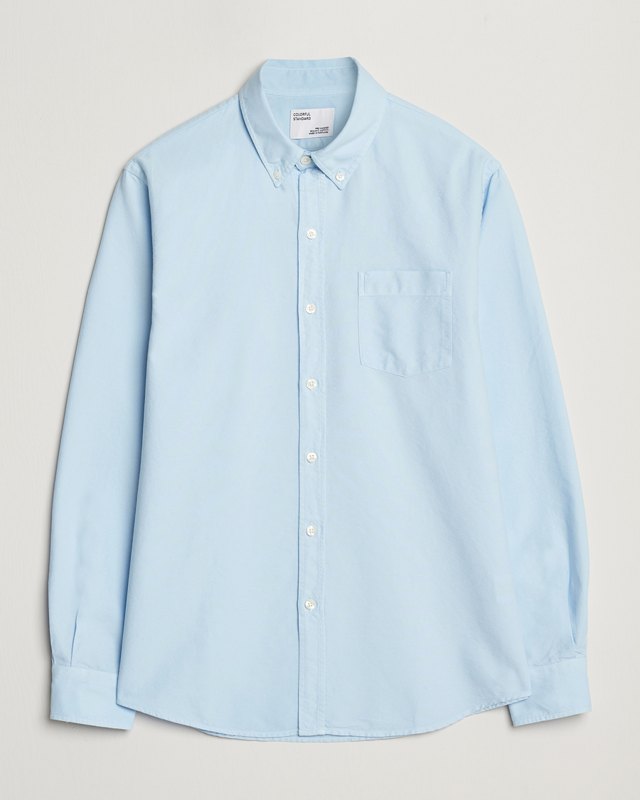 Homme | Chemises | Colorful Standard | Classic Organic Oxford Button Down Shirt Polar Blue