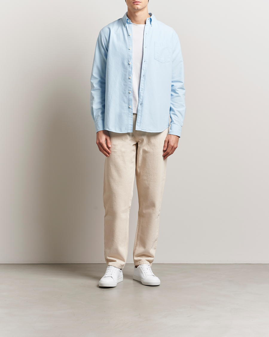 Homme | Chemises | Colorful Standard | Classic Organic Oxford Button Down Shirt Polar Blue