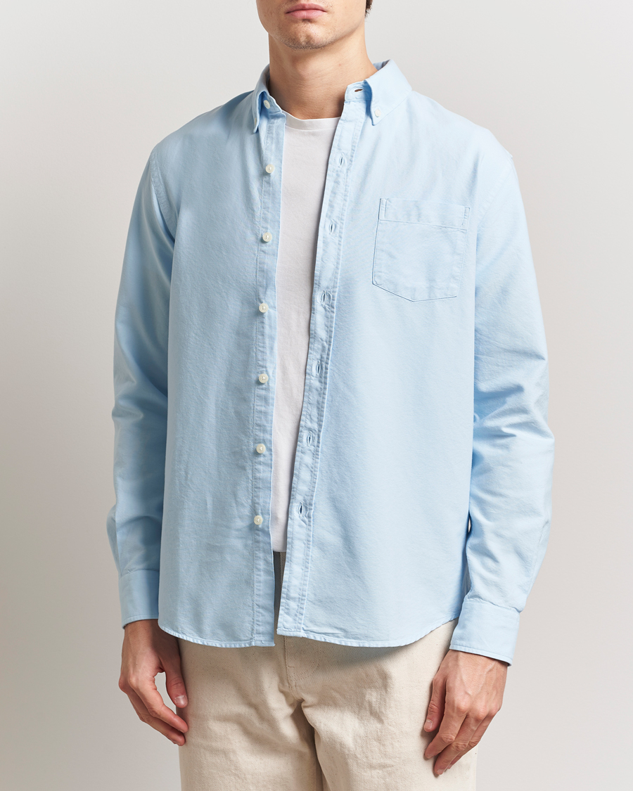 Homme | Chemises | Colorful Standard | Classic Organic Oxford Button Down Shirt Polar Blue