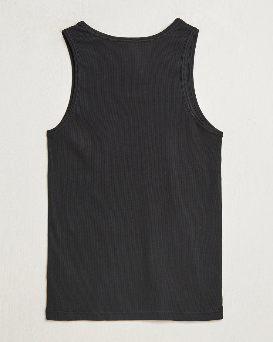 Homme | T-shirts | Colorful Standard | Organic Rib Tank Top Deep Black
