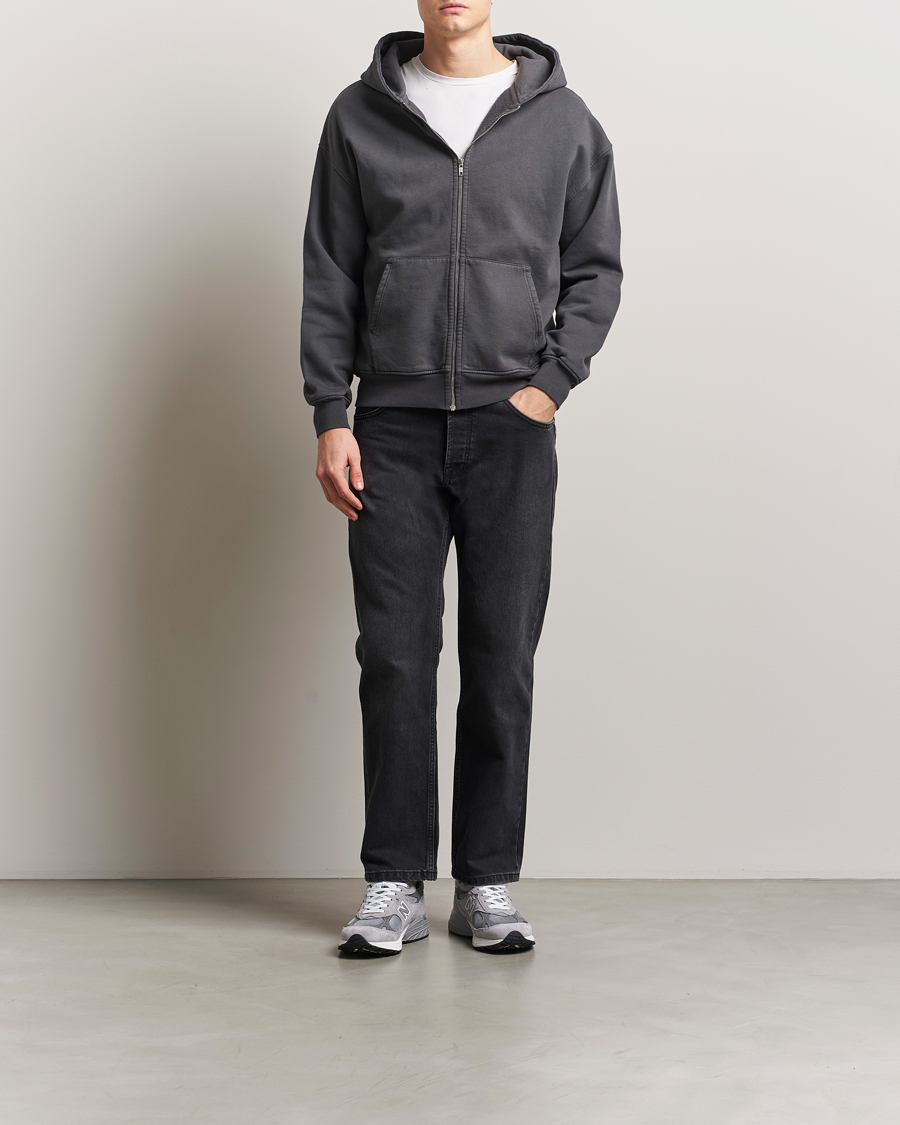 Homme | Pulls Et Tricots | Colorful Standard | Classic Organic Full Zip Hoodie Lava Grey