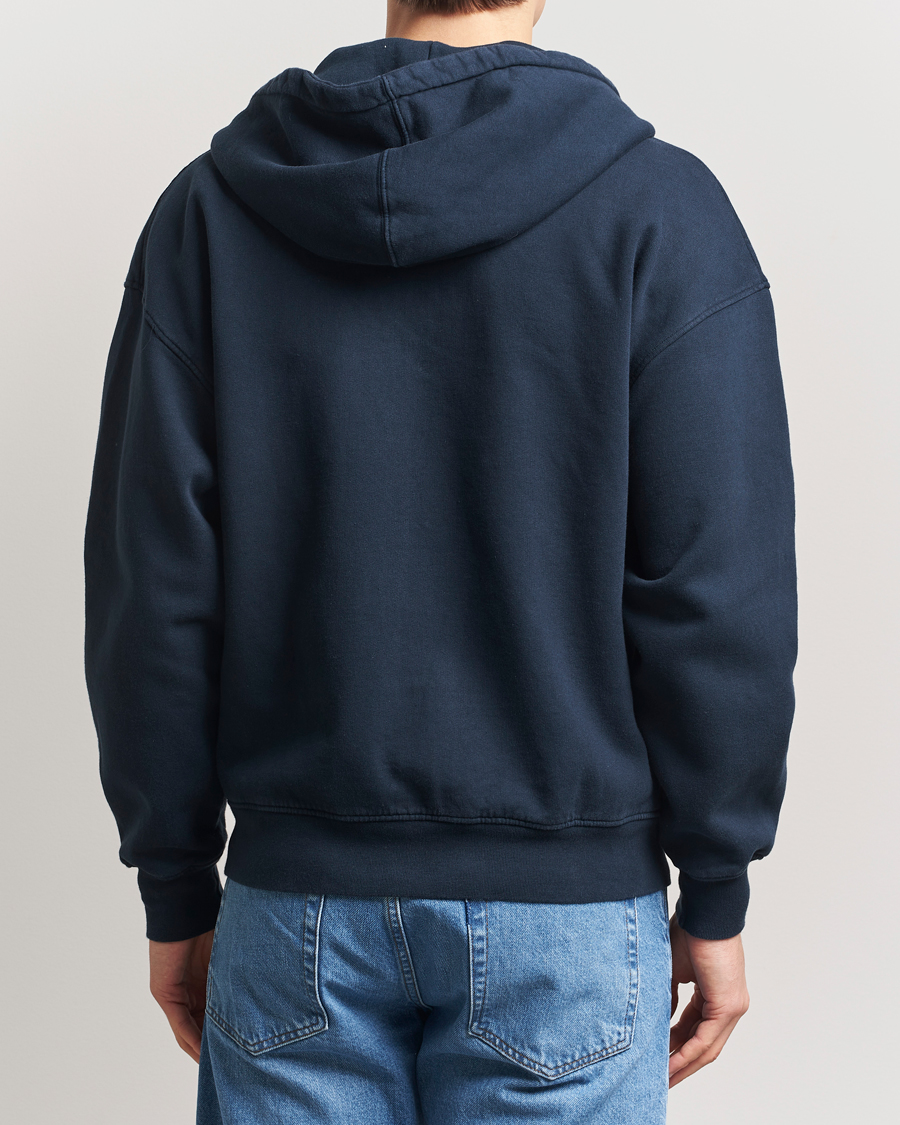 Homme | Pulls Et Tricots | Colorful Standard | Classic Organic Full Zip Hoodie Navy Blue