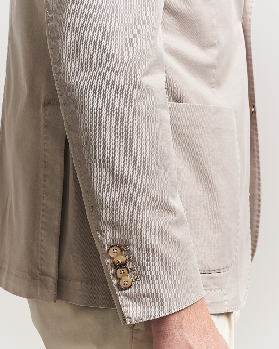 Homme | Blazers | L.B.M. 1911 | Jack Regular Fit Cotton Stretch Blazer Beige