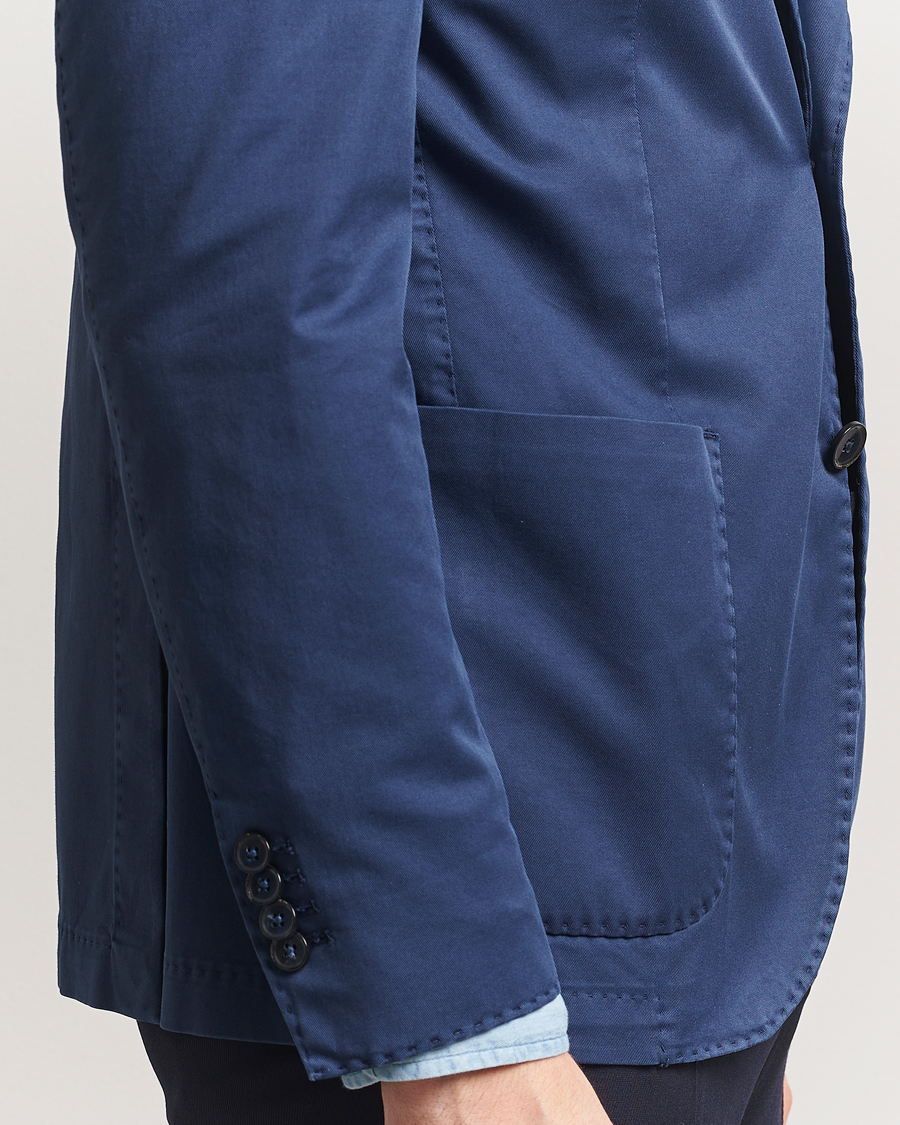 Homme | Blazers | L.B.M. 1911 | Jack Regular Fit Cotton Stretch Blazer Navy