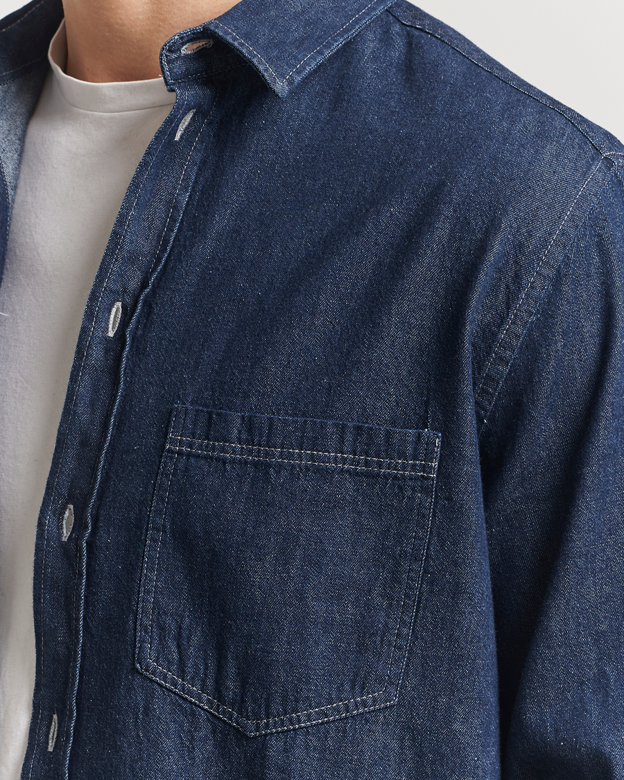 Homme | Chemises | Samsøe Samsøe | Ryan Chambray Shirt Salute Blue