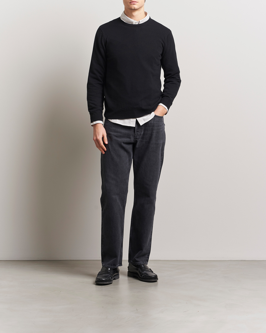 Homme | Pantalons | Samsøe Samsøe | Eddie Regular Fit Jeans Black Blizzard
