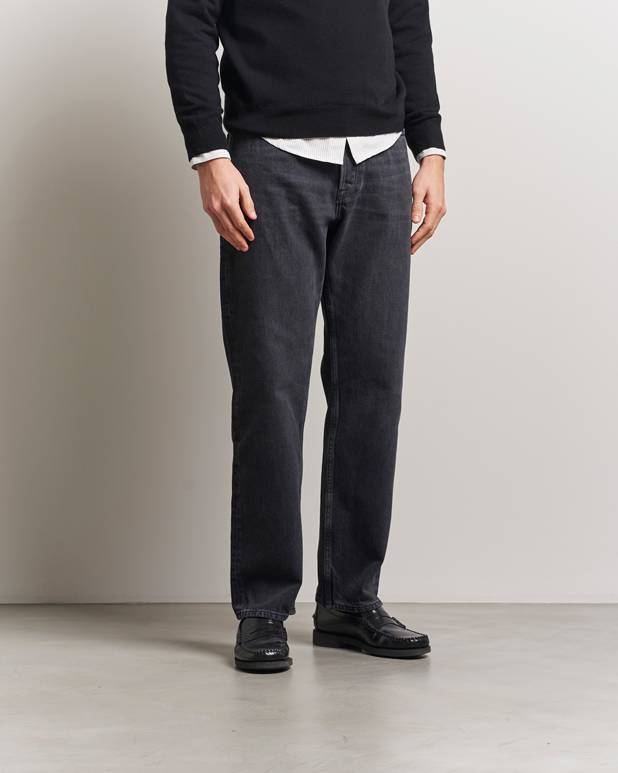 Homme | Pantalons | Samsøe Samsøe | Eddie Regular Fit Jeans Black Blizzard