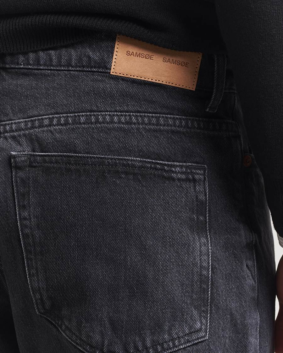 Homme | Pantalons | Samsøe Samsøe | Eddie Regular Fit Jeans Black Blizzard