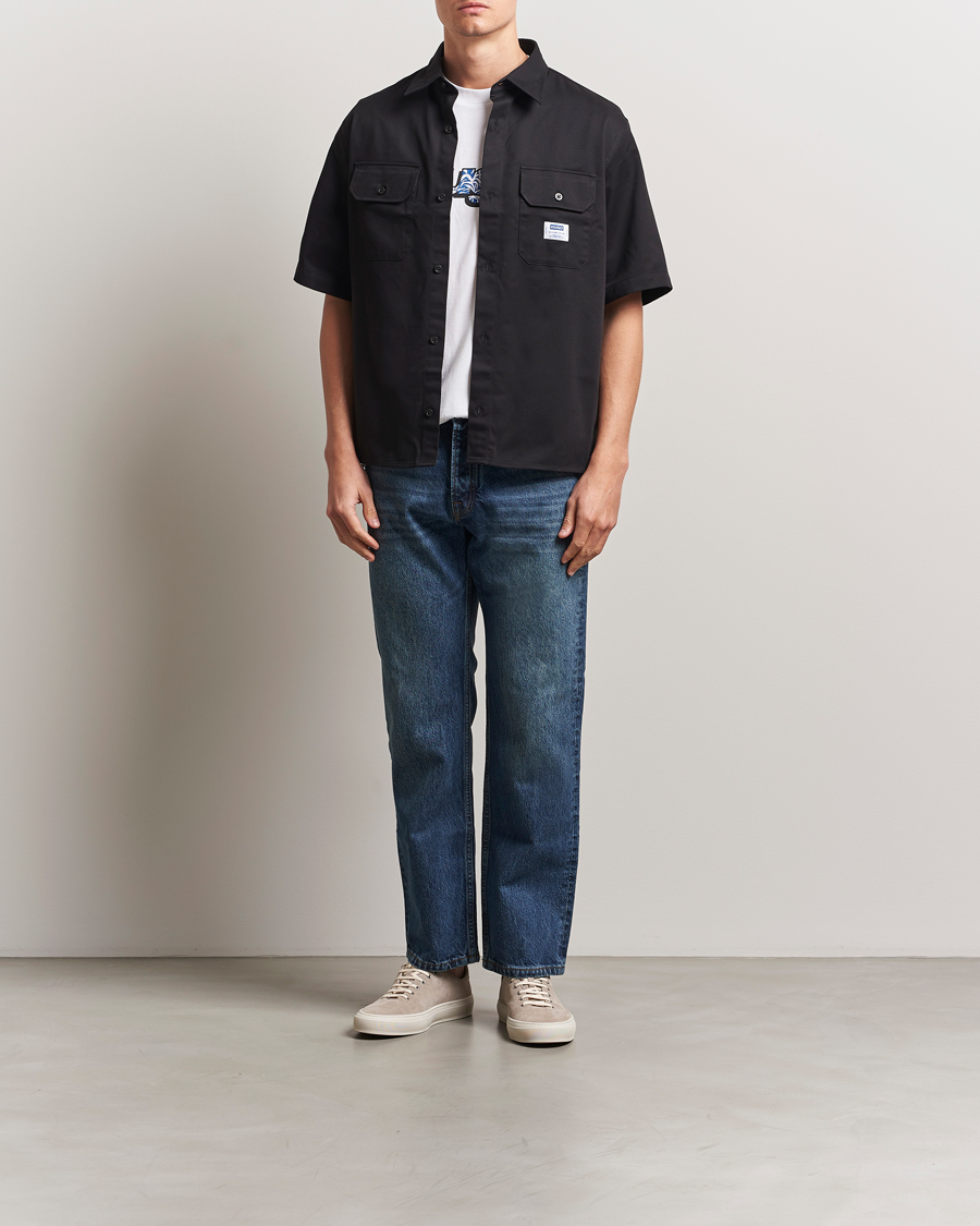 Homme | Chemises | HUGO | Ekyno Workwear Short Sleeve Shirt Black