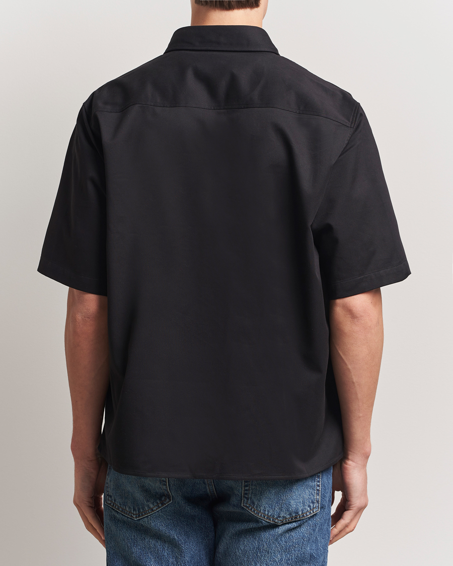 Homme | Chemises | HUGO | Ekyno Workwear Short Sleeve Shirt Black