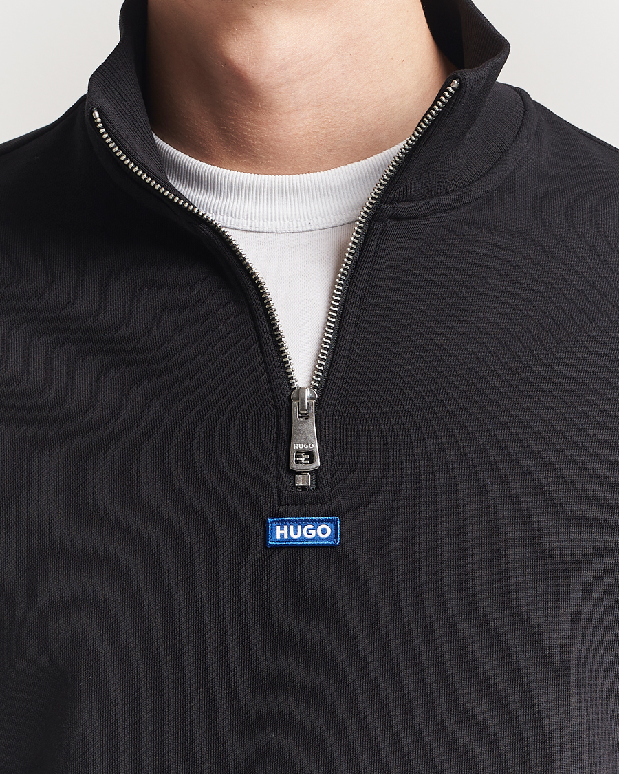 Homme | Pulls Et Tricots | HUGO | Neeler Half Zip Sweatshirt Black