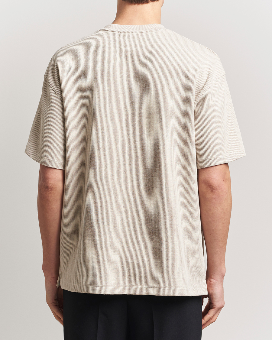 Homme | T-shirts | HUGO | Waffle Crew Neck T-Shirt Open White