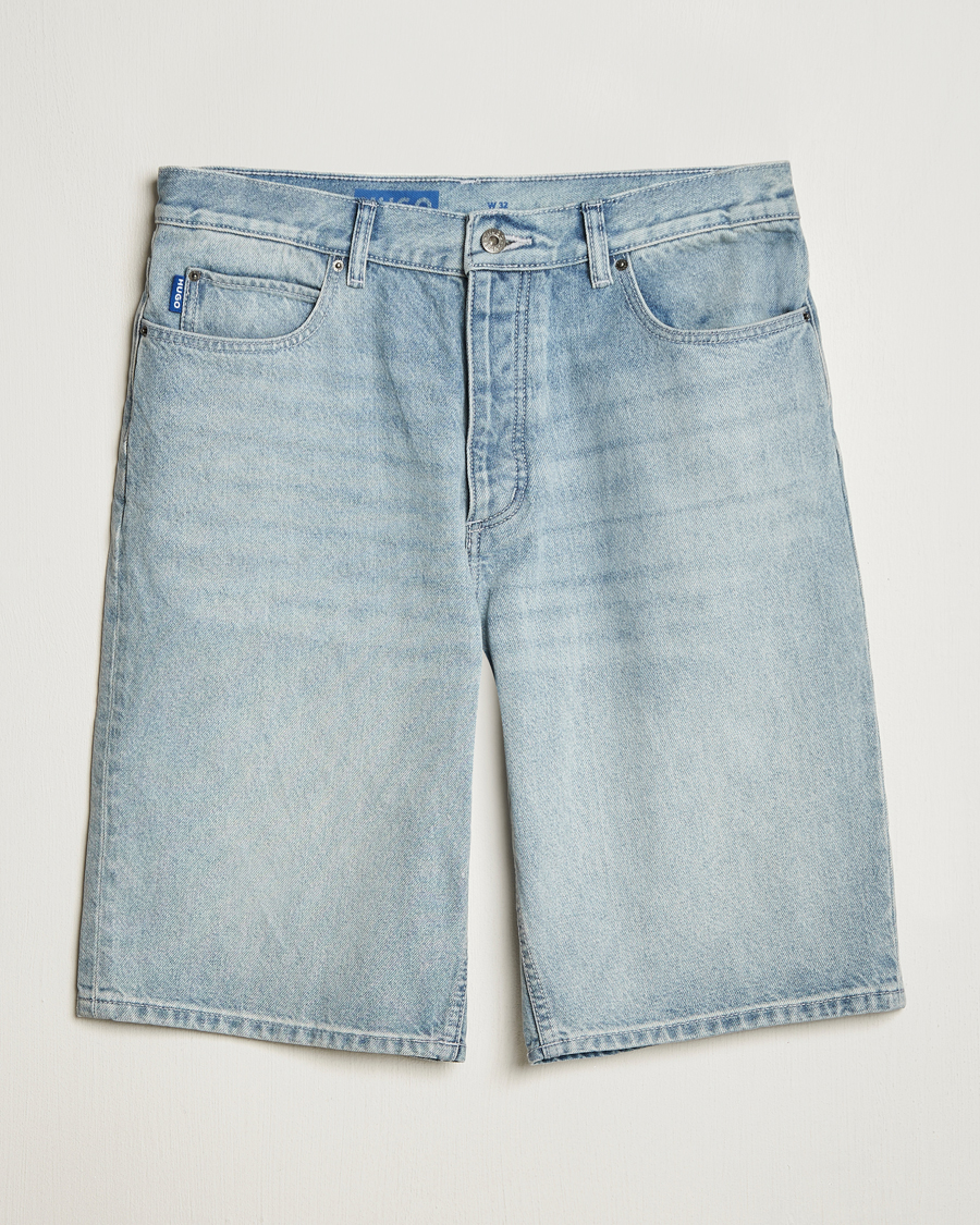 Homme | Shorts | HUGO | Skate Denim Shorts Light Blue
