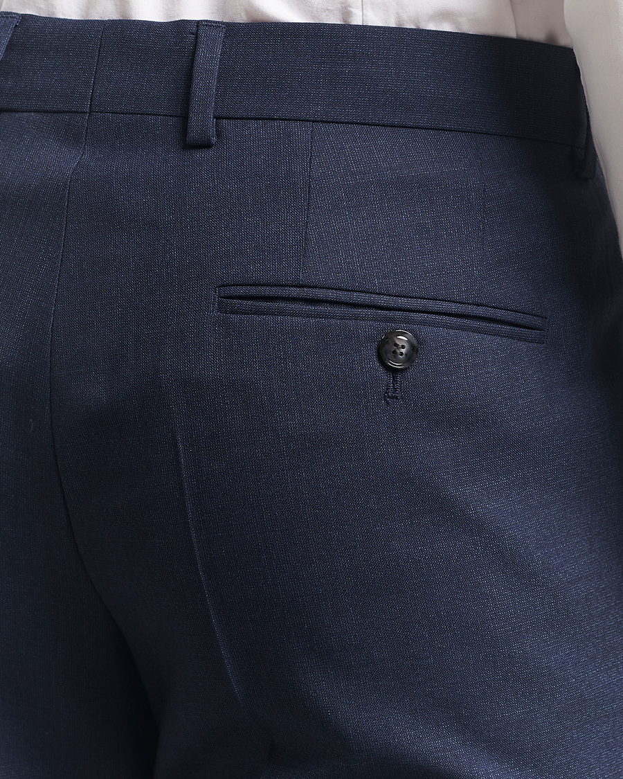 Homme | Costumes | BOSS BLACK | Huge Wool Double Breasted Suit Navy