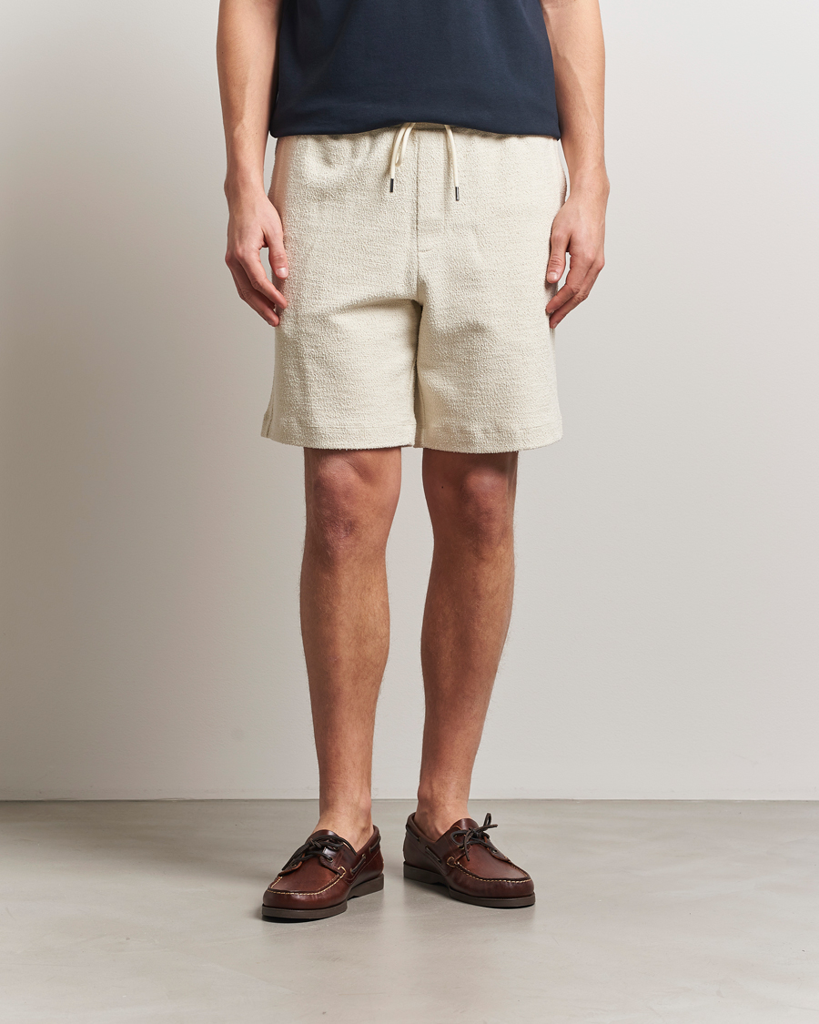 Homme | Shorts | BOSS BLACK | Leoni Terry Sweatshorts Open White