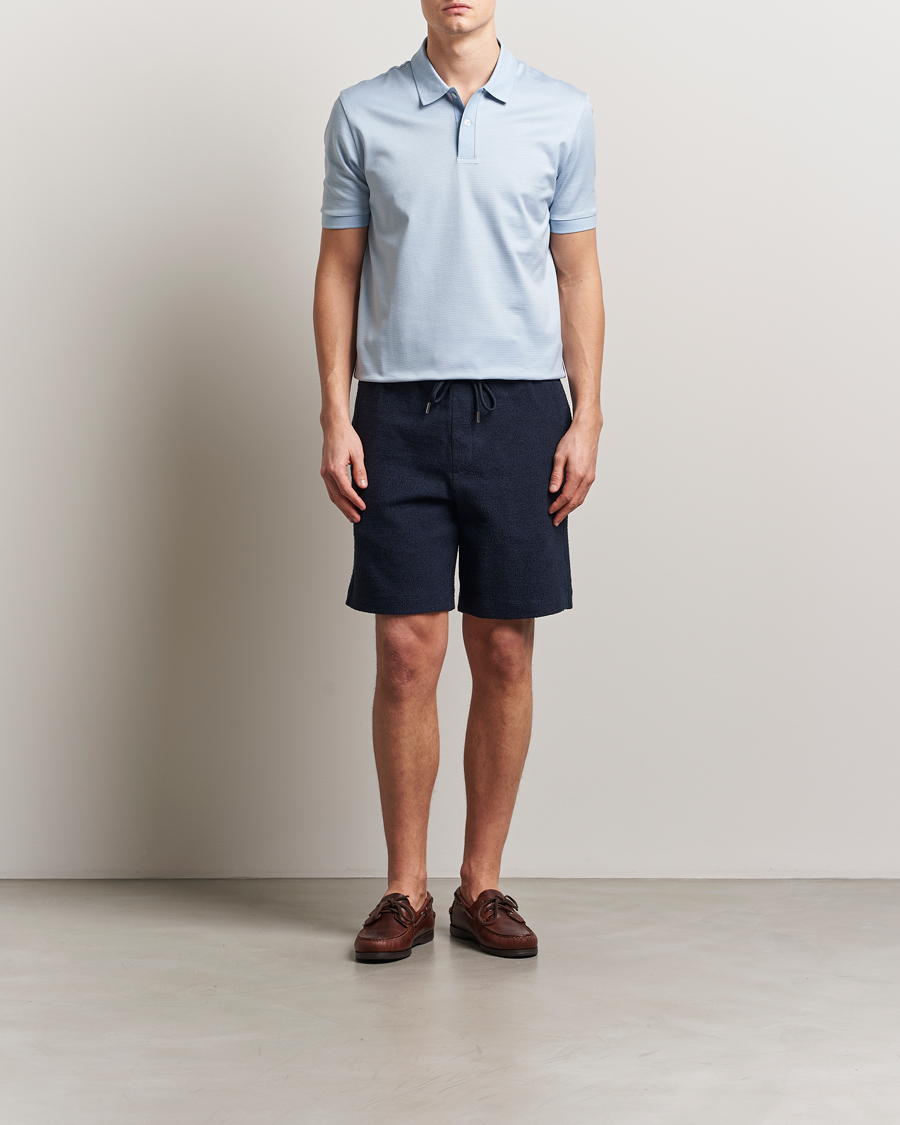 Homme | Shorts | BOSS BLACK | Leoni Terry Sweatshorts Dark Blue