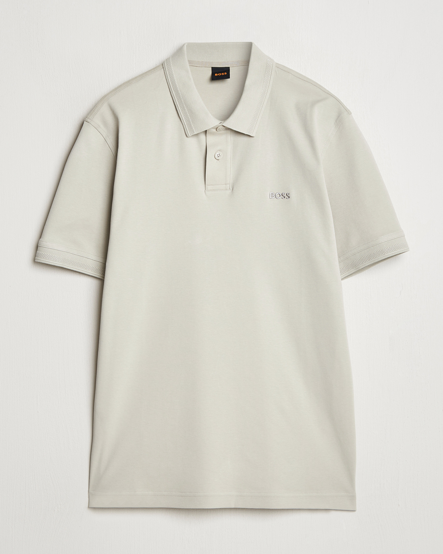 Homme | Polos | BOSS ORANGE | Interlock Polo Light Beige
