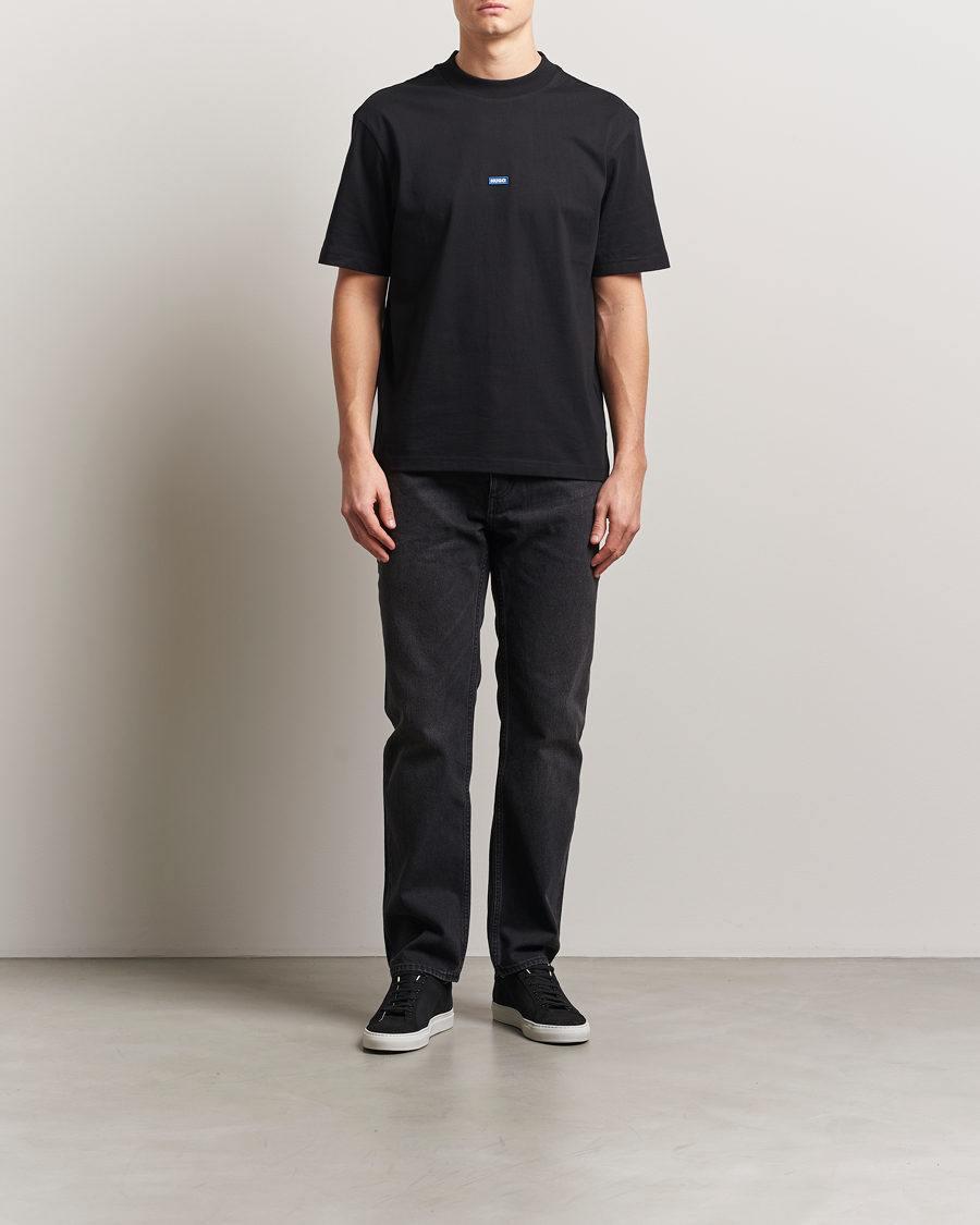 Homme | T-shirts | HUGO | Nieros Crew Neck T-Shirt Black