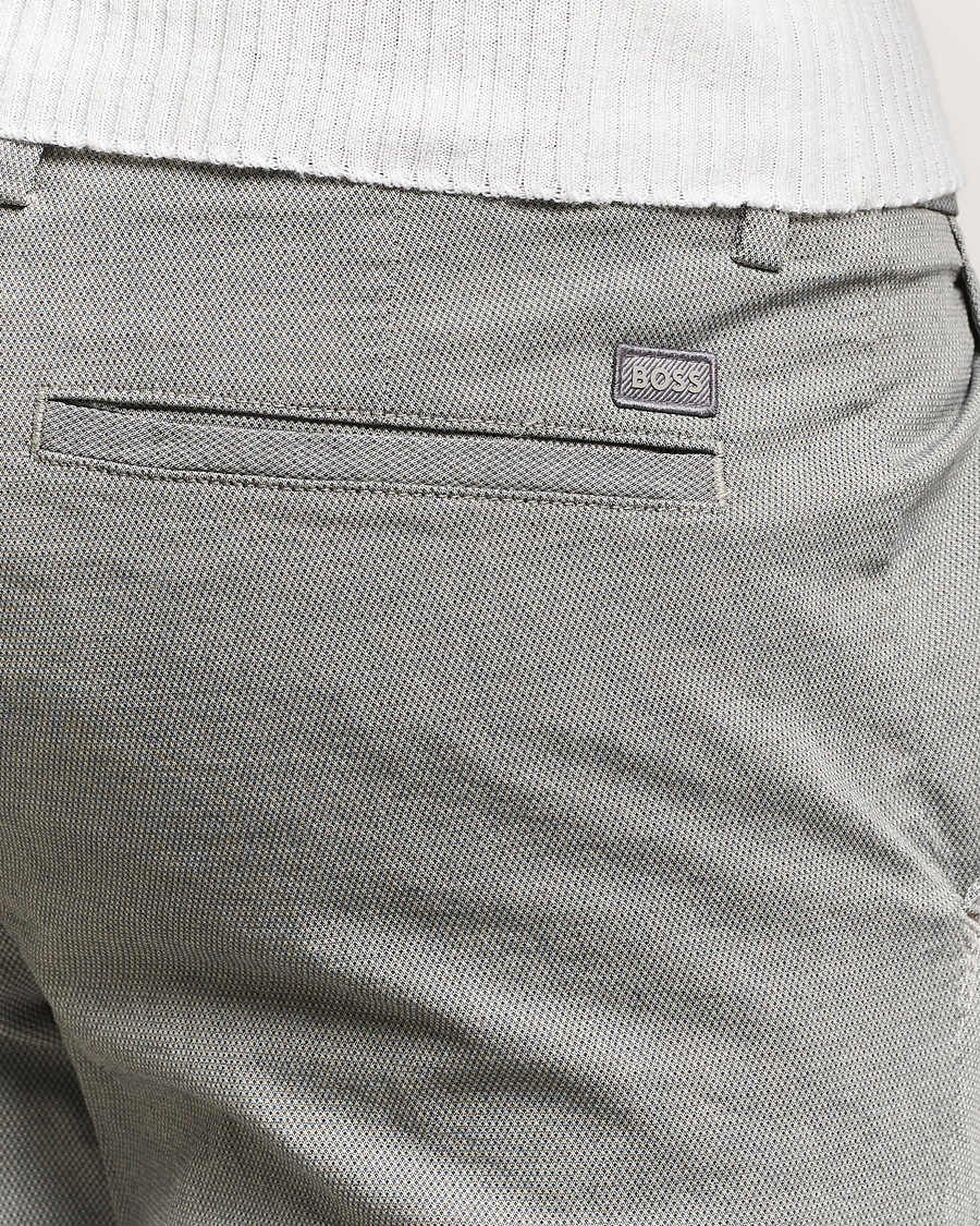 Homme | Pantalons | BOSS BLACK | Kaiton Structured Cotton Pants Open White