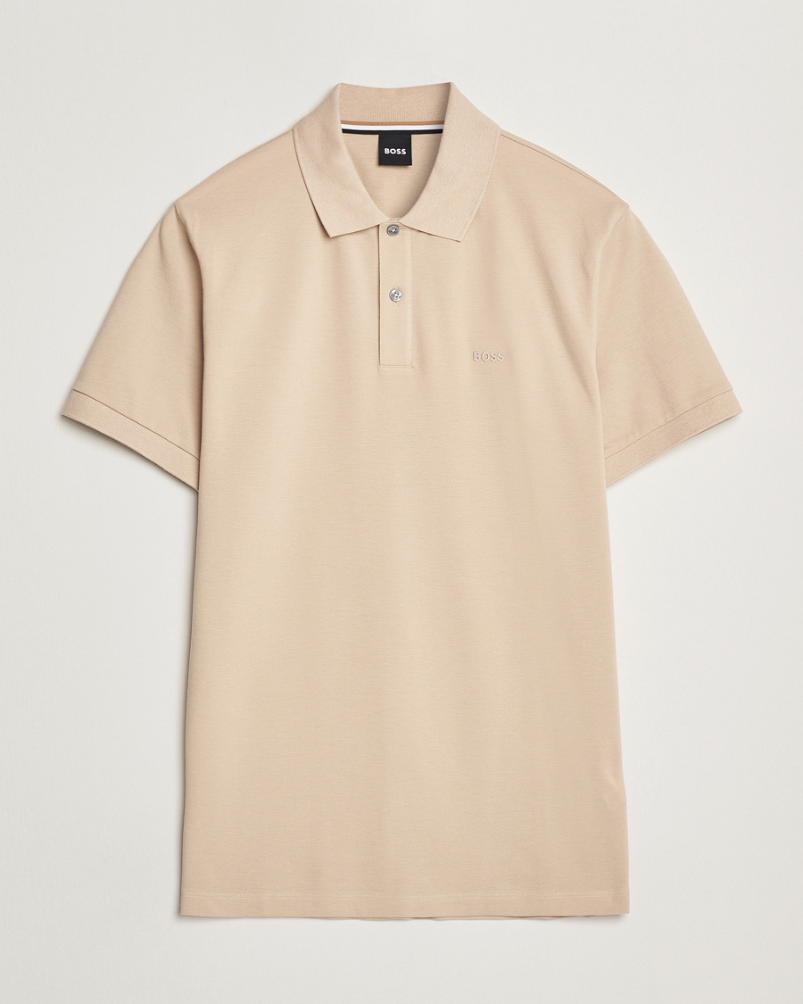 Homme | Polos | BOSS BLACK | Pallas Polo Light Beige