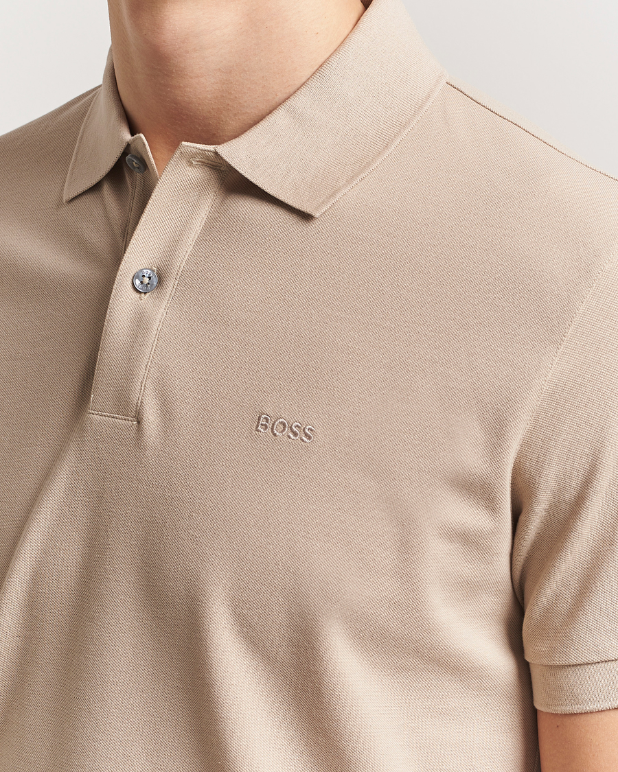 Homme | Polos | BOSS BLACK | Pallas Polo Light Beige