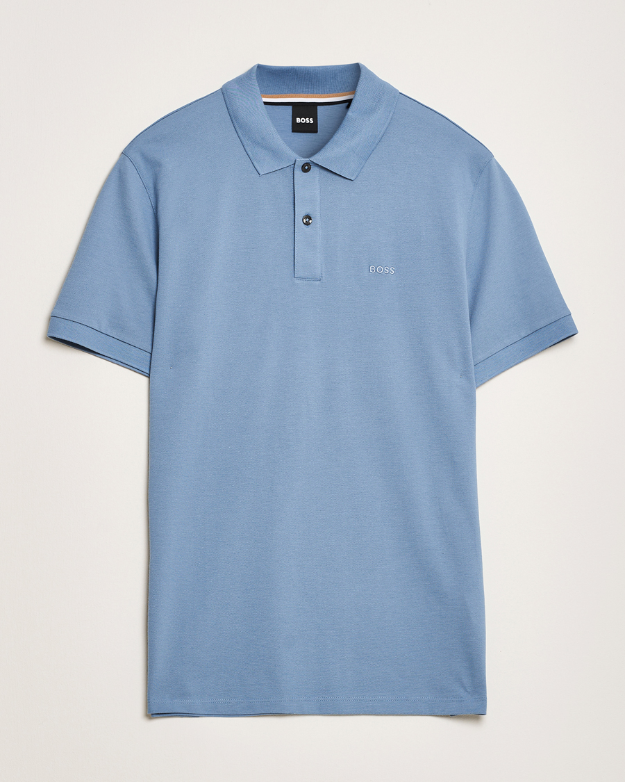 Homme | Polos | BOSS BLACK | Pallas Polo Light Blue