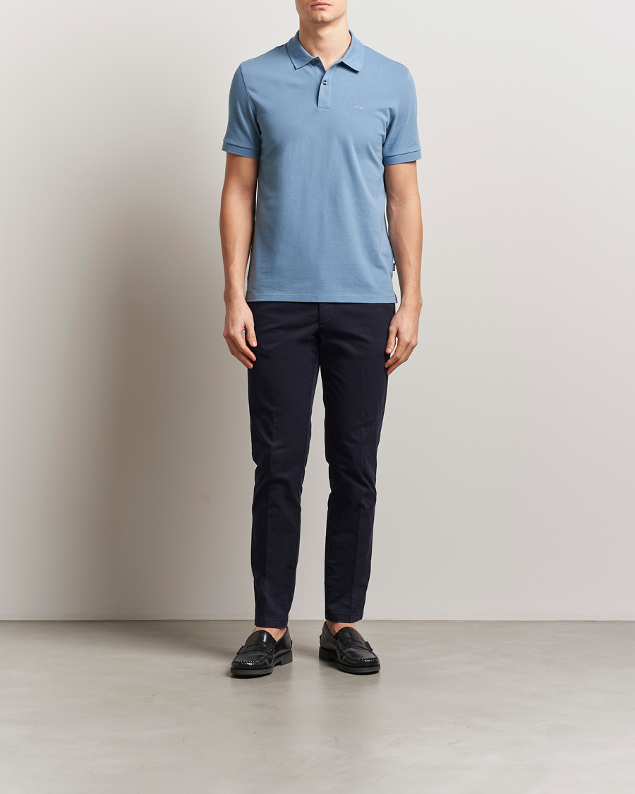 Homme | Polos | BOSS BLACK | Pallas Polo Light Blue