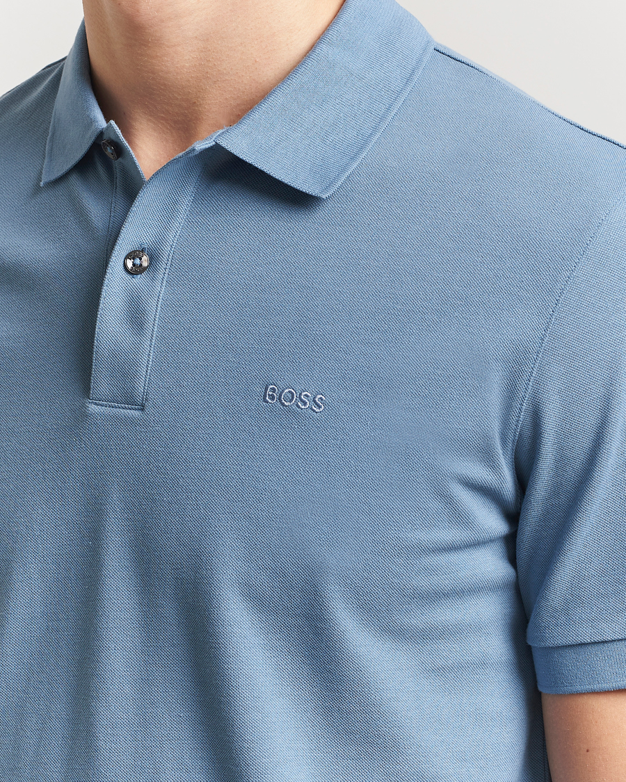 Homme | Polos | BOSS BLACK | Pallas Polo Light Blue