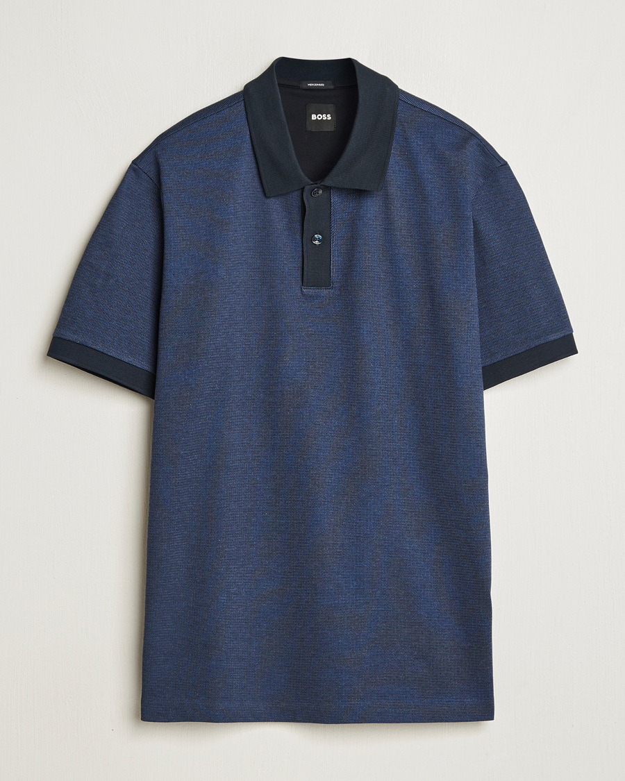 Homme | Polos | BOSS BLACK | Parlay Jersey Polo Dark Blue