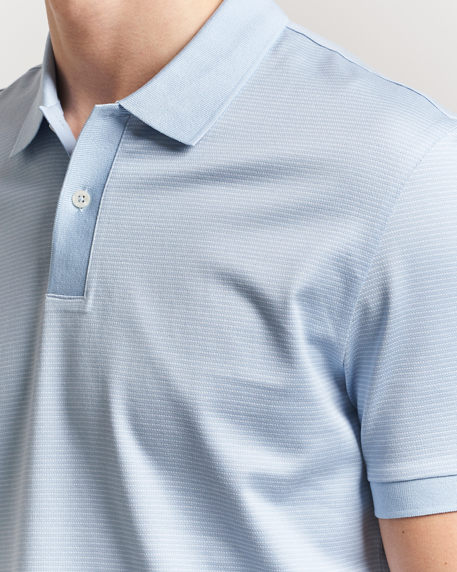 Homme | Polos | BOSS BLACK | Parlay Jersey Polo Light Blue