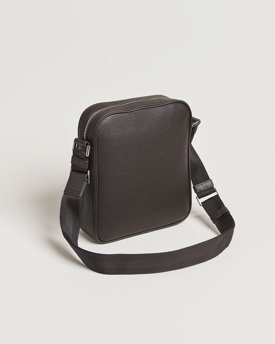 Homme | BOSS BLACK Crosstown Zip Bag Dark Brown | BOSS BLACK | Crosstown Zip Bag Dark Brown