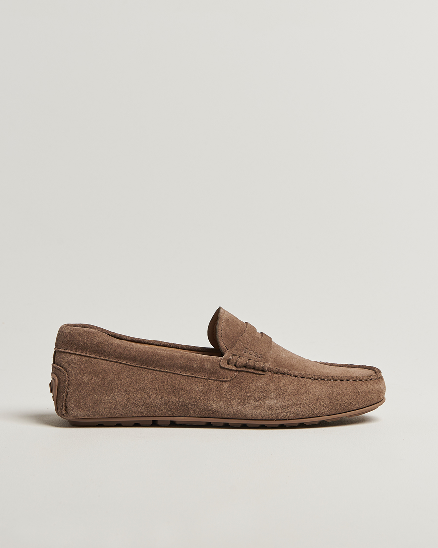 Homme | BOSS BLACK Noel Suede Moccasin Medium Beige | BOSS BLACK | Noel Suede Moccasin Medium Beige