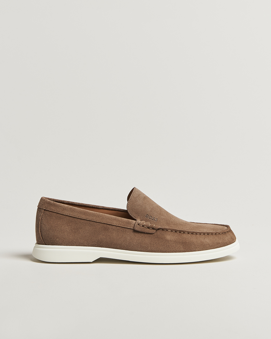 Homme | BOSS BLACK Sienne Suede Loafer Medium Beige | BOSS BLACK | Sienne Suede Loafer Medium Beige