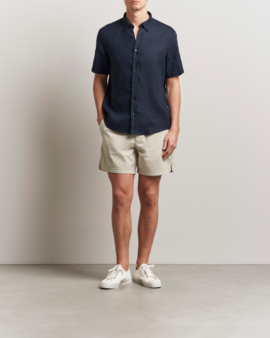 Homme | Shorts | BOSS ORANGE | Sandrew Drawstring Shorts Light Beige