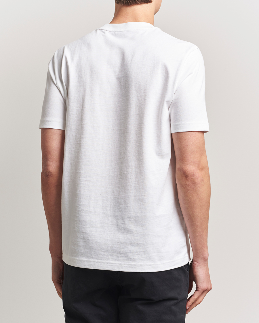 Homme | T-shirts | BOSS ORANGE | On The Way Printed Crew Neck T-Shirt White