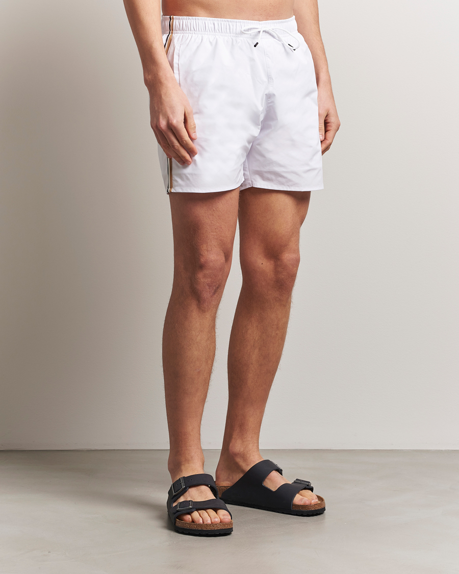Homme | Maillots De Bain | BOSS BLACK | Iconic Swimshort White