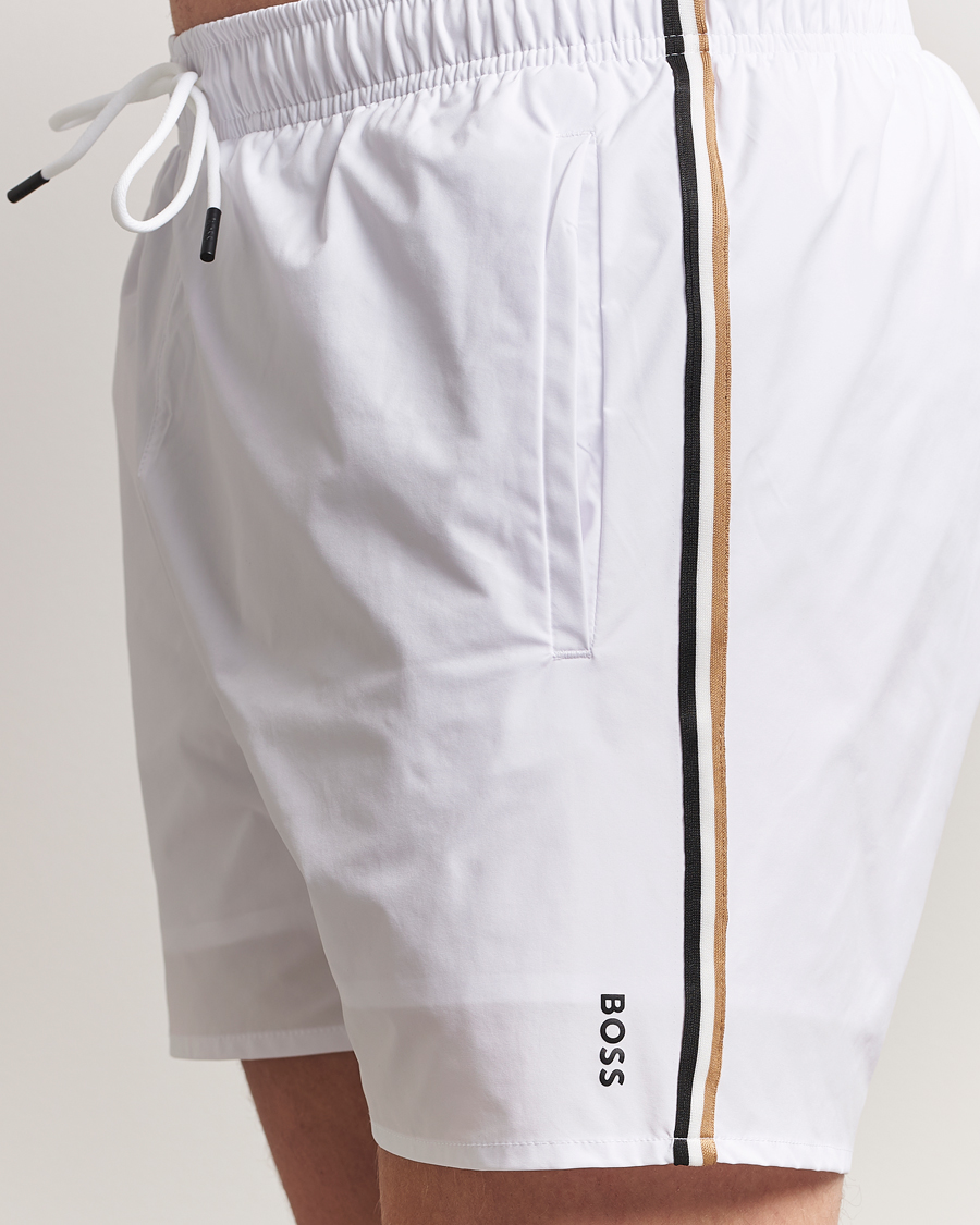 Homme | Maillots De Bain | BOSS BLACK | Iconic Swimshort White