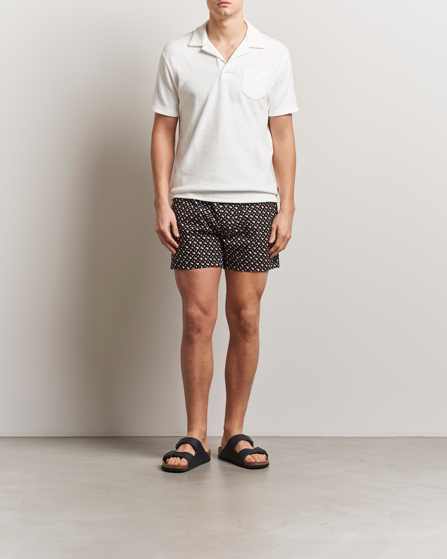 Homme | Maillots De Bain | BOSS BLACK | Manu Monogram Swimshorts Black