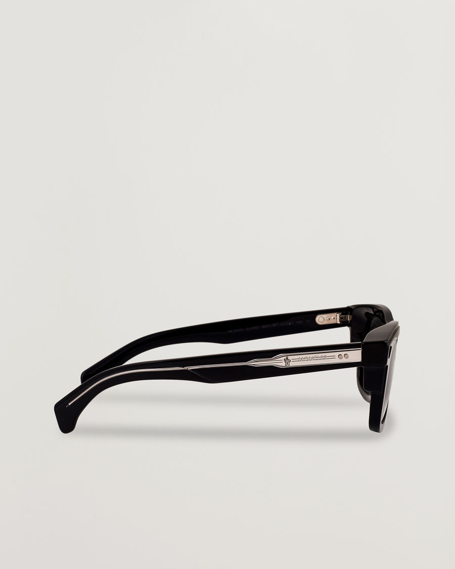 Homme | Moncler Lunettes Claro Sunglasses Shiny Black | Moncler Lunettes | Claro Sunglasses Shiny Black