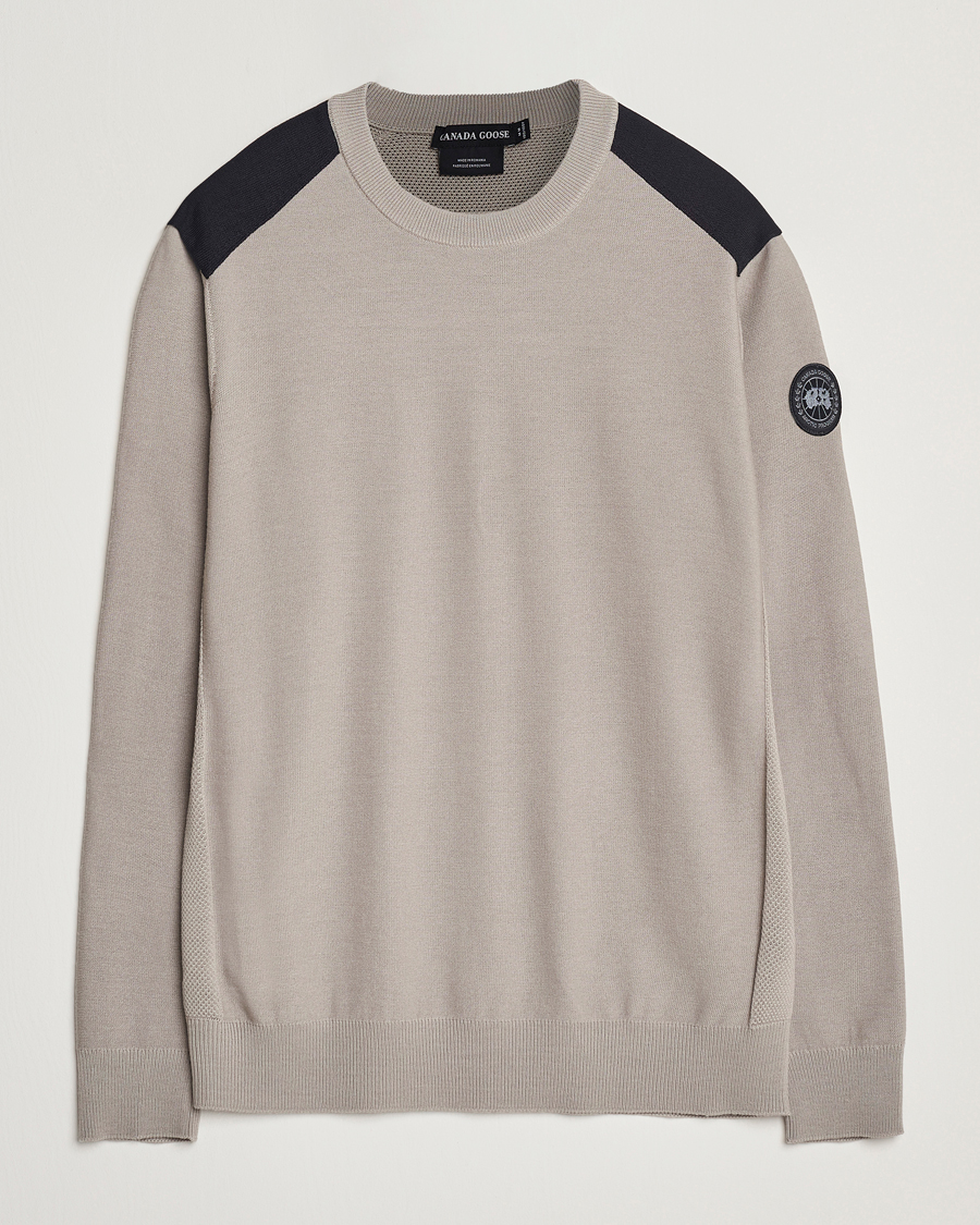Homme | Pulls Et Tricots | Canada Goose Black Label | Dartmouth Crew Neck Sweater Limestone