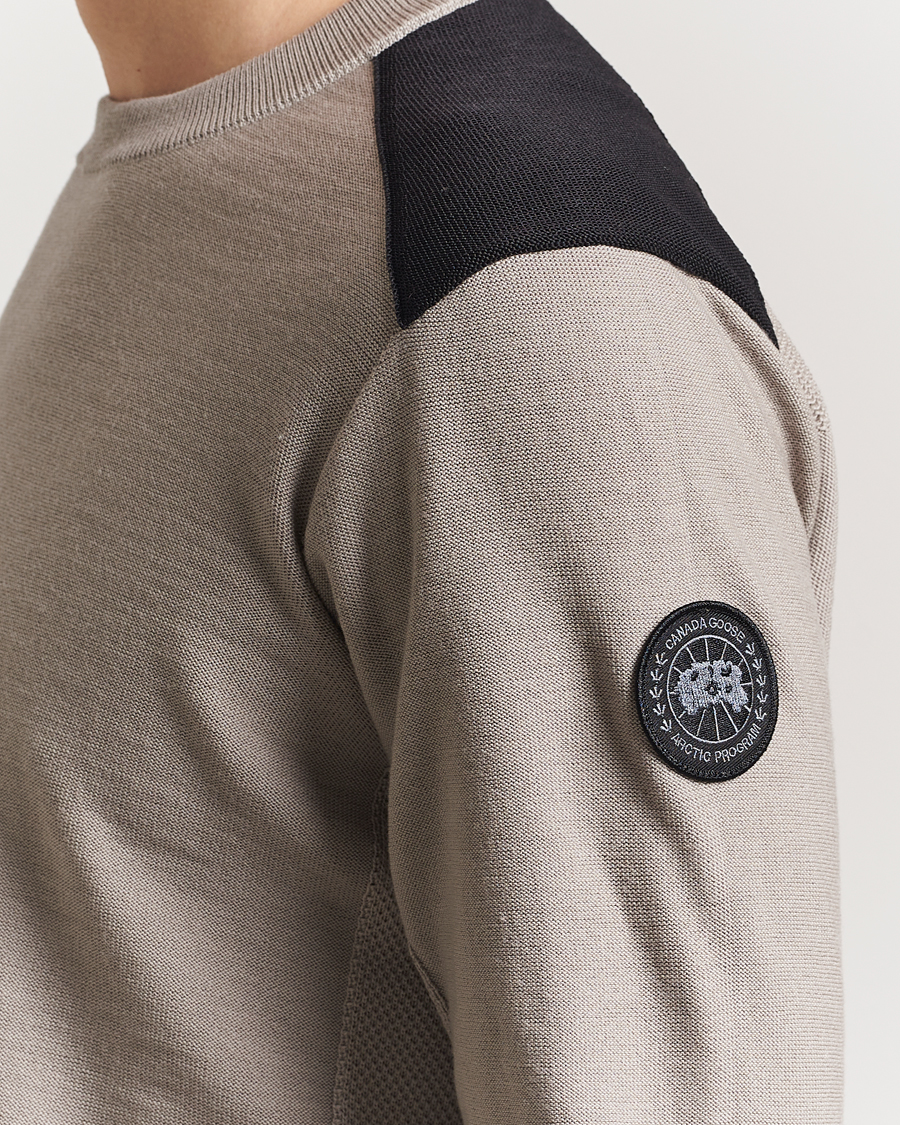Homme | Pulls Et Tricots | Canada Goose Black Label | Dartmouth Crew Neck Sweater Limestone